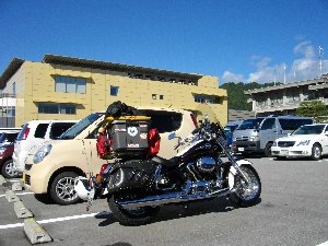 飛騨市役所駐車場