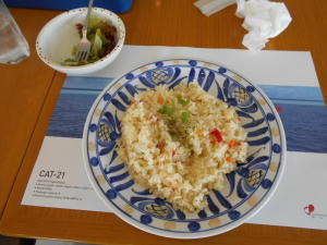 エビピラフは美味い