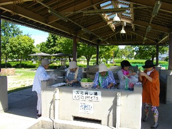 焼きそばの下ごしらえ