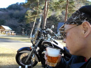 ビールが旨い