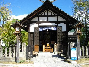 大太鼓が奉納されている