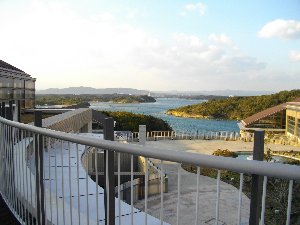 温泉施設からの眺望