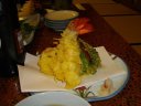 伊勢エビの天ぷらたまらなくおいしい