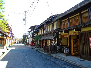 壱之町通りの町並み