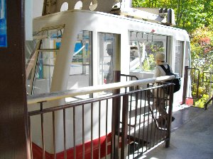 二階建てロープウェイ