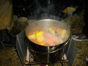 海鮮キムチ鍋です。