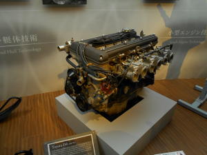 トヨタ２０００ＧＴのエンジン