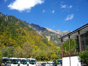 下山して撮影