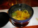 うぐいすの湯を練り込んだうどんも旨い