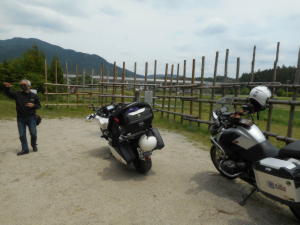 馬防柵見学