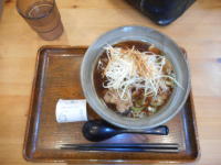 シシ肉ラーメン「旨い」