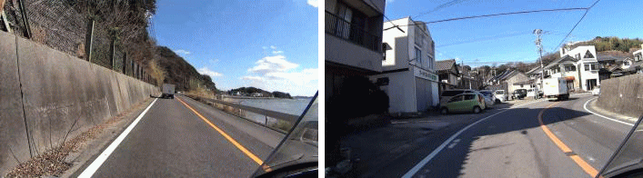 師崎を走る