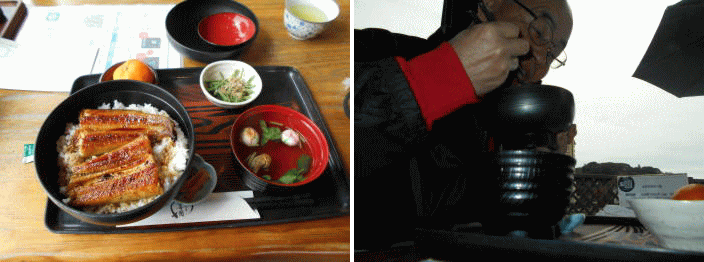 鰻丼頂きます