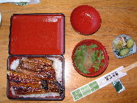 鰻重肝吸い付き