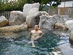 露天風呂へ