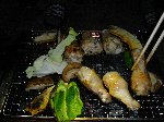 炭火で焼き肉