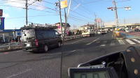 名和北の信号を右折