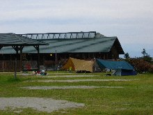 炊事場に近いサイトだ
