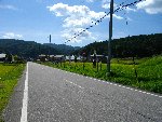 県道46にはかかしがたくさんあった