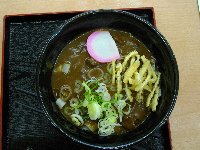 美合ＰＡのカレーきしめんは旨い