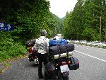 R151で休憩する