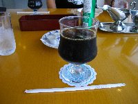 アイスコーヒーも旨い