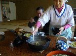 伊勢エビの味噌汁絶品