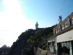 裏側からの灯台