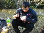 雑炊を食べるａｎｄｏ－さん