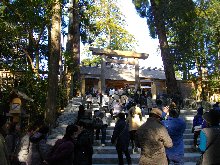 内宮正殿に参拝