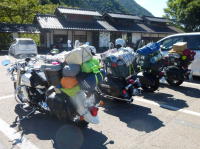 道の駅めいほうで休憩