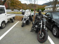 キャンプ場駐車場