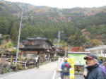 寸又峡へと続く道