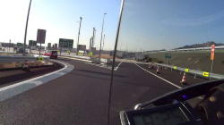 鈴鹿ＰＡに入る