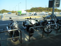 凄いバイクに囲まれた