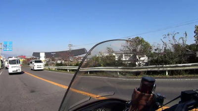 県道18羽島市内を走る