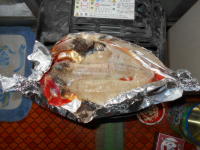 キンメダイは焼きすぎたが旨い