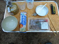 朝食はやきそば