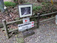 新展望台への案内