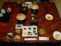 焼岳の朝食