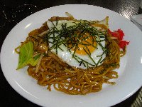 焼きそばも旨い