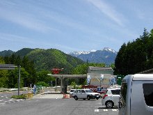 大桑村道の駅木楽舎で休憩