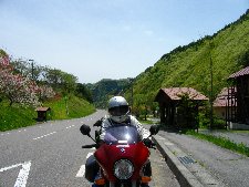 Ｒ３６１で開田高原に向かう