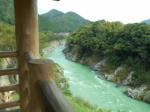 飛騨川の渓谷美