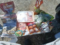 カレー鍋の食材