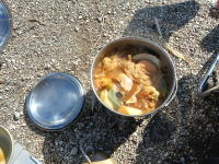 カレー鍋できあがり